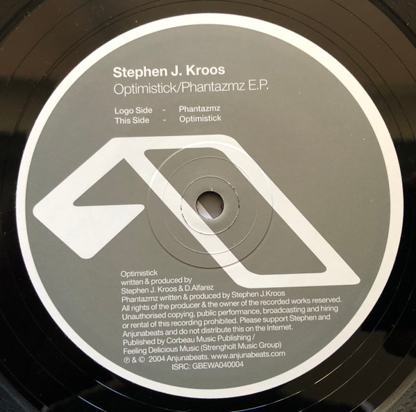 Stephen J. Kroos - Phantazmz / Optimistick E.P. | Anjunabeats (ANJ-024) - 4