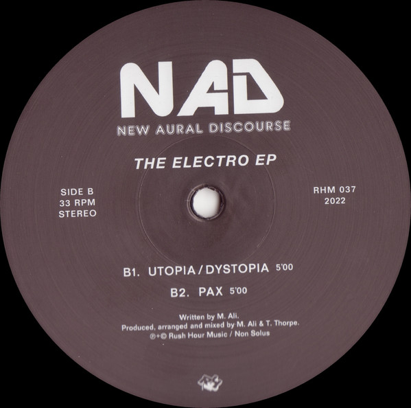 NAD - The Electro EP | Rush Hour (RHM 037) - 3