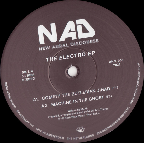 NAD - The Electro EP | Rush Hour (RHM 037) - 2