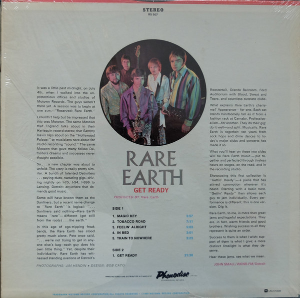 Rare Earth - Get Ready | Rare Earth (RS 507) - 2 Rare Earth - Get Ready | Rare Earth (RS 507) - 2