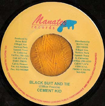 Cement Kidd - Black Suit And Tie | Manatee Records (none) - main