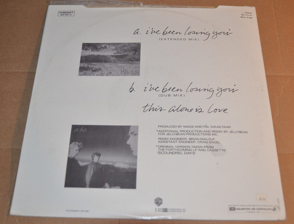 a-ha - I've Been Losing You (Extended Mix) | Warner Bros. Records (1590926) - 2