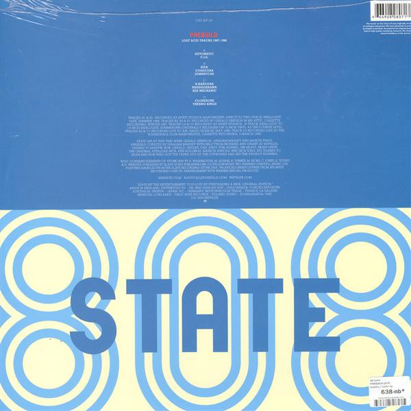 808 State - Prebuild | Rephlex (CAT 807 LP) - 2