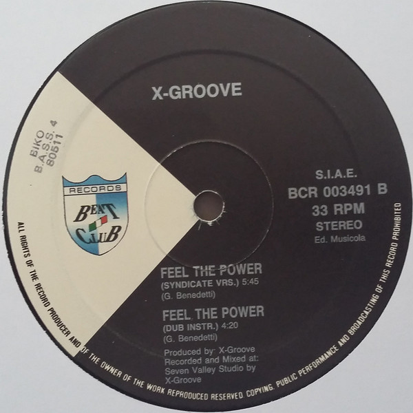 X-Groove - Feel The Power | Beat Club Records (BCR 003491) - 2 X-Groove - Feel The Power | Beat Club Records (BCR 003491) - 2