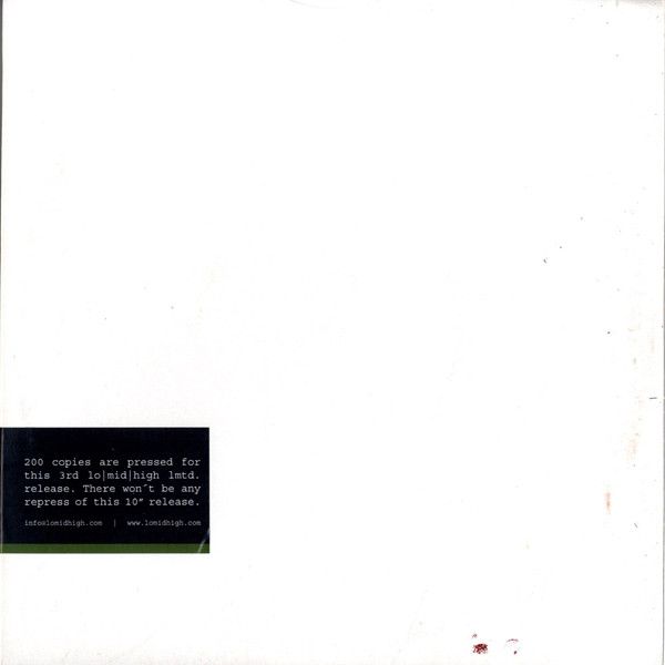 Sonje - Anagram EP | Lomidhigh Lmtd. (lo|mid|high lmtd. 002.5) - 2