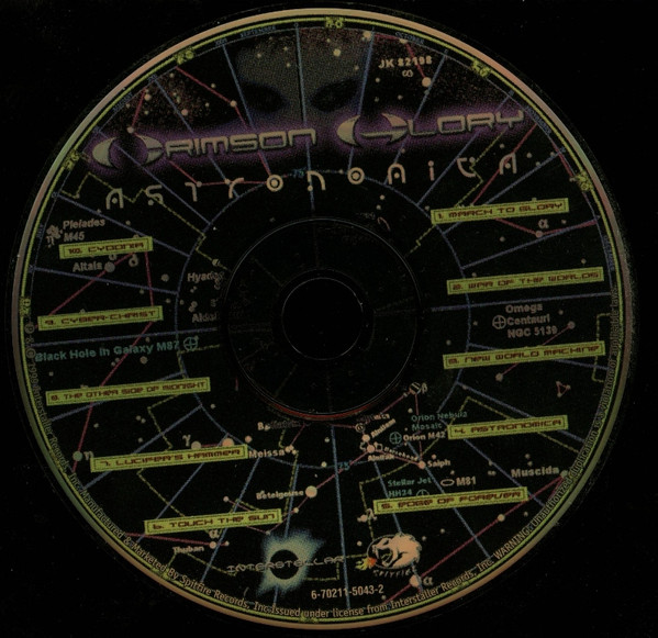 Crimson Glory - Astronomica | Spitfire Records (6-70211-5043-2) - 3