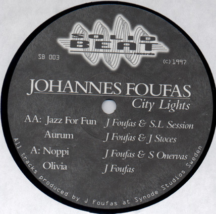 Johannes Foufas - City Lights | Solid Beat Records (SB 003) - main