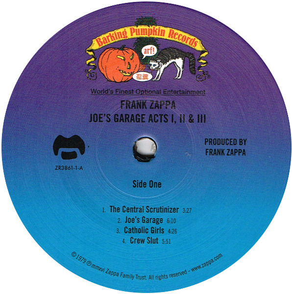 Frank Zappa - Joe's Garage Acts 1, 2 & 3 | Zappa Records (ZR3861-1) - 4 Frank Zappa - Joe's Garage Acts 1, 2 & 3 | Zappa Records (ZR3861-1) - 4