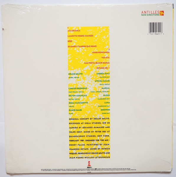 Hélcio Milito - Kilombo | Antilles New Directions (90629-1) - 2 Hélcio Milito - Kilombo | Antilles New Directions (90629-1) - 2