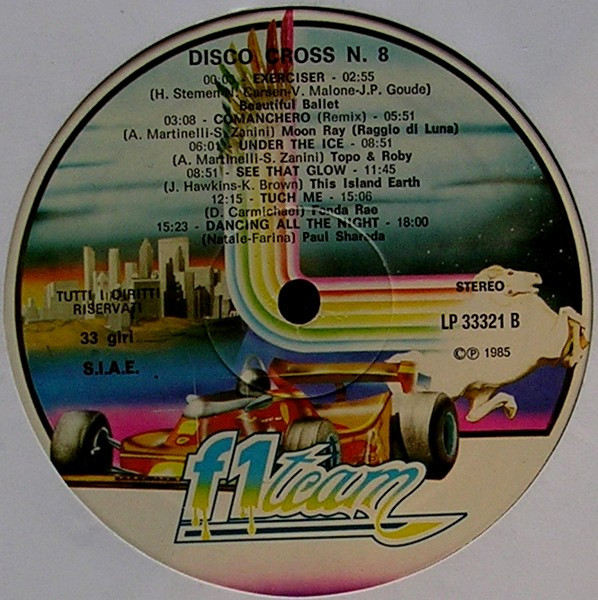 Various - Discocross N. 8 | F1 Team (LP 33321) - 4