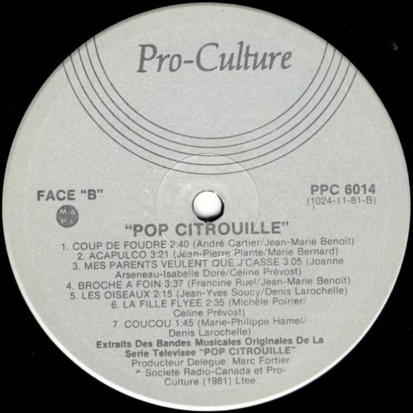 Pop Citrouille - Pop Citrouille | Pro-Culture (PPC 6014) - 4