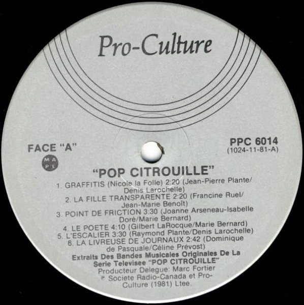 Pop Citrouille - Pop Citrouille | Pro-Culture (PPC 6014) - 3