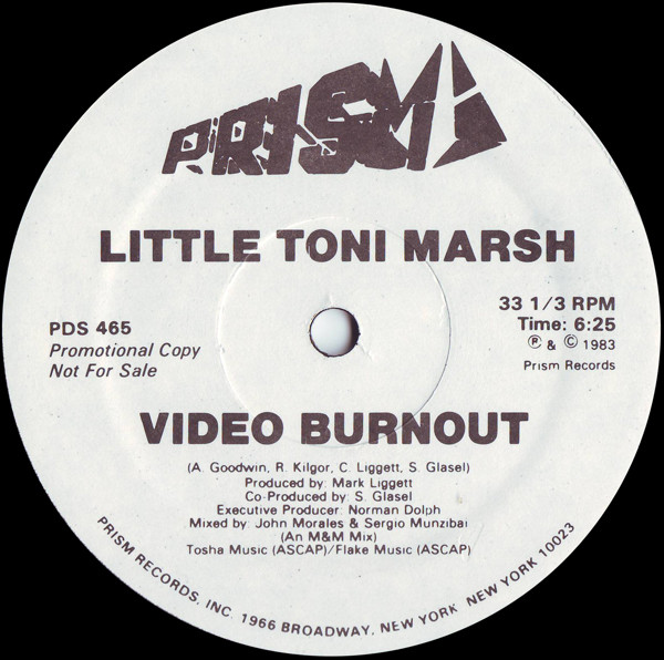 Little Toni Marsh - Video Burnout | Prism (PDS 465) - main Little Toni Marsh - Video Burnout | Prism (PDS 465) - main