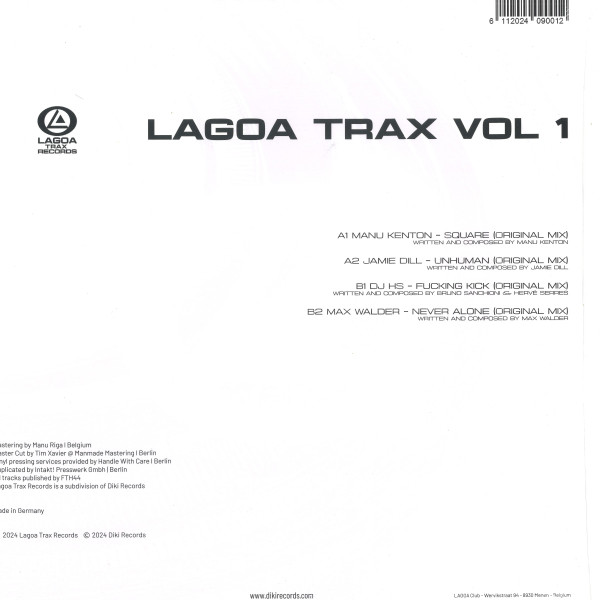 Various - Lagoa Trax Vol. 1 | Lagoa Trax Records (LAGOATRAX2401) - 2