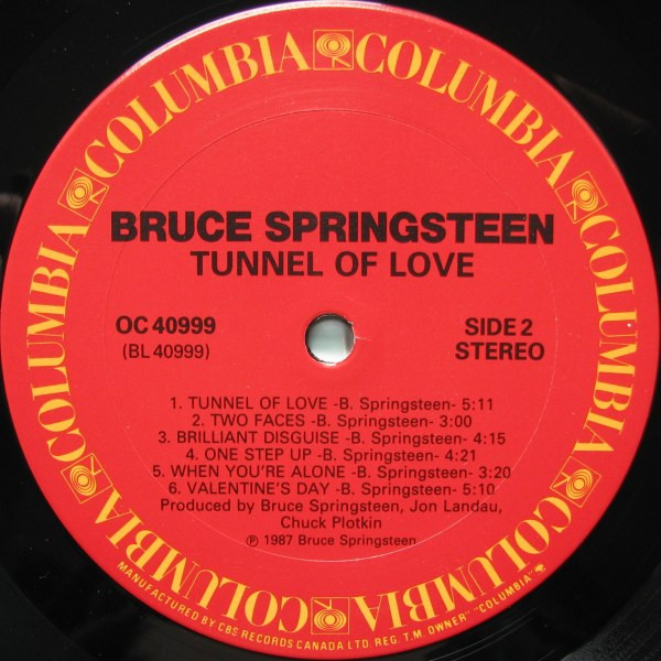 Bruce Springsteen - Tunnel Of Love | Columbia (OC 40999) - 4