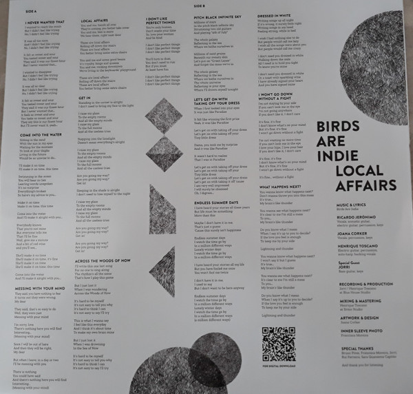 Birds Are Indie - Local Affairs | Lux Records (LUXLP035) - 4