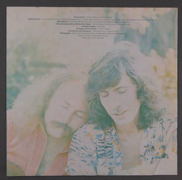Crosby & Nash - Wind On The Water | ABC Records (ABCD-902) - 3 Crosby & Nash - Wind On The Water | ABC Records (ABCD-902) - 3