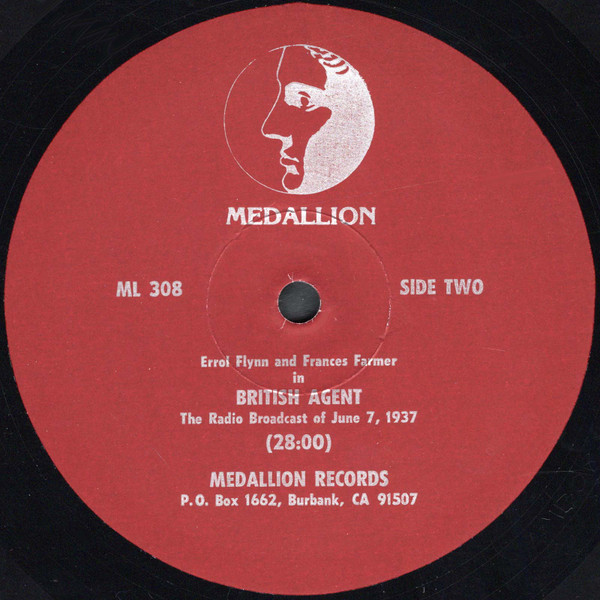 Errol Flynn - British Agent: The Radio Version of the 1934 Film | Medallion (ML 308) - 4 Errol Flynn - British Agent: The Radio Version of the 1934 Film | Medallion (ML 308) - 4