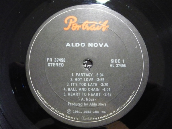 Aldo Nova - Aldo Nova | Portrait (FR 37498) - 3