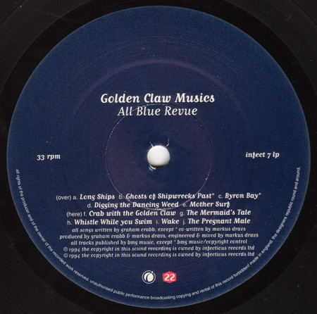 Golden Claw Musics - All Blue Revue | Infectious Records (infect 7 lp) - 3