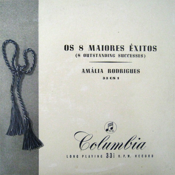 Amália Rodrigues - Os 8 Maiores Êxitos (8 Outstanding Successes) | Columbia (33CS1) - main