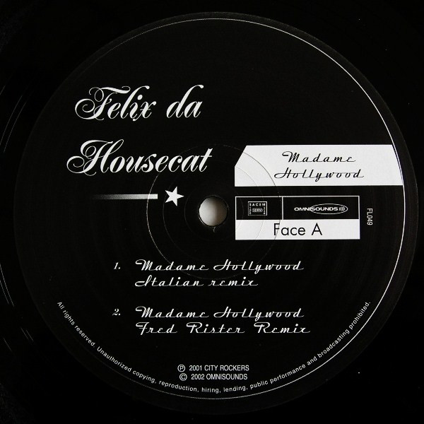 Felix Da Housecat - Madame Hollywood | Omnisounds (FL049) - 3