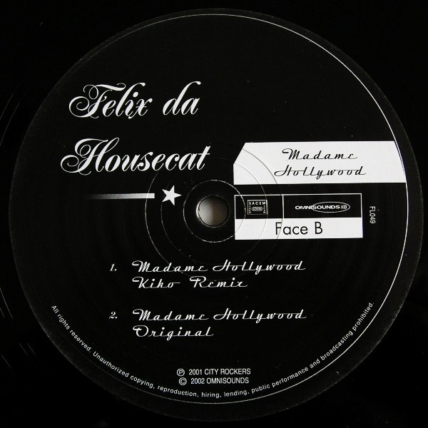 Felix Da Housecat - Madame Hollywood | Omnisounds (FL049) - 4