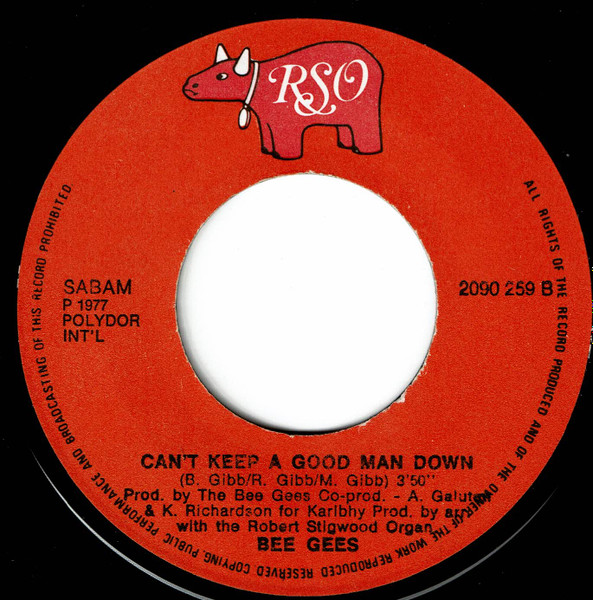 Bee Gees - How Deep Is Your Love / Can't Keep A Good Man Down | RSO (2090 259) - 4