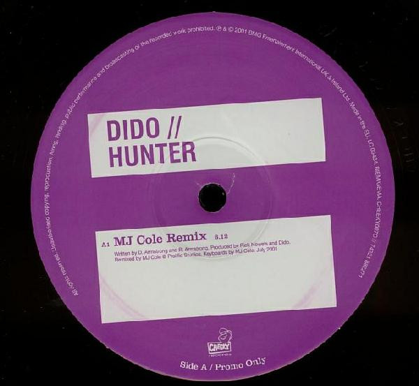 Dido - Hunter | Cheeky Records (CHEEKY007C) - 2 Dido - Hunter | Cheeky Records (CHEEKY007C) - 2
