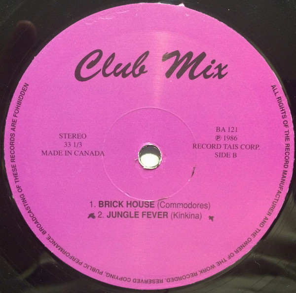 Various - Club Mix | Records Tais Corporation (BA 121) - 2 Various - Club Mix | Records Tais Corporation (BA 121) - 2