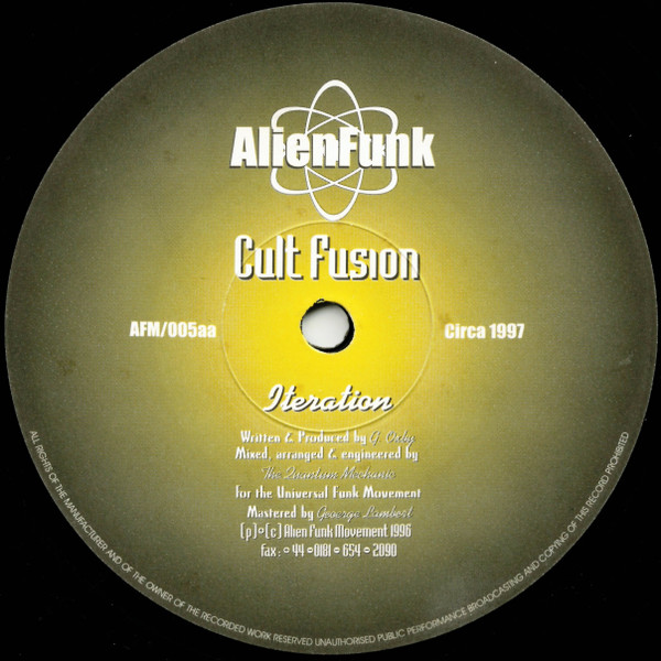 Cult Fusion - Allegiance To The Sound | Alien Funk Movement (AFM/005) - 2
