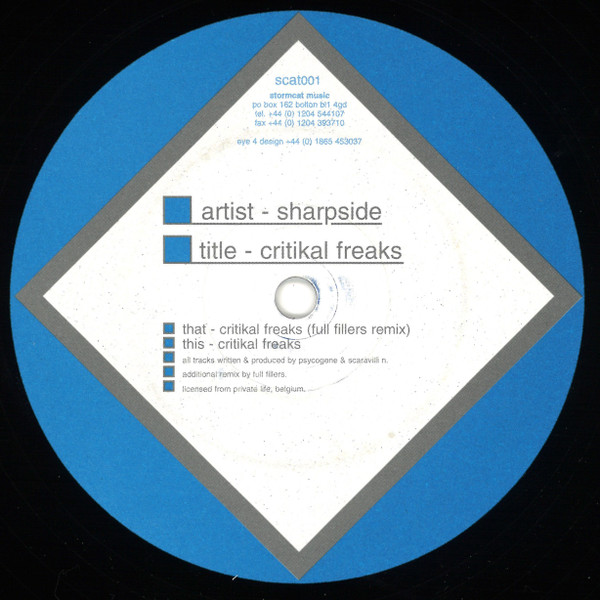 Sharpside - Critikal Freaks | Stormcat Music (SCAT 001) - main