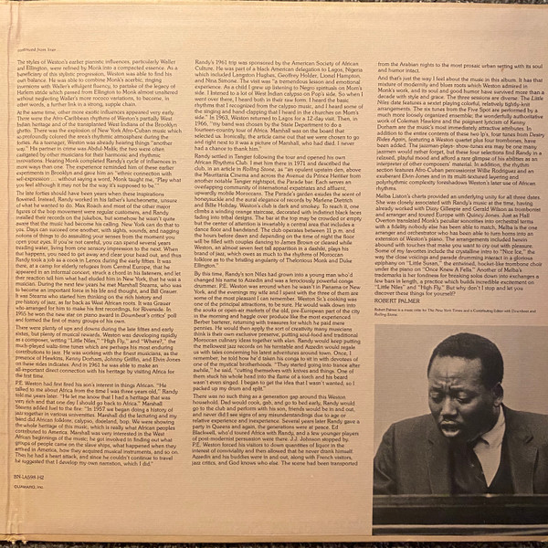 Randy Weston - Little Niles | Blue Note (BN-LA598-H2) - 3