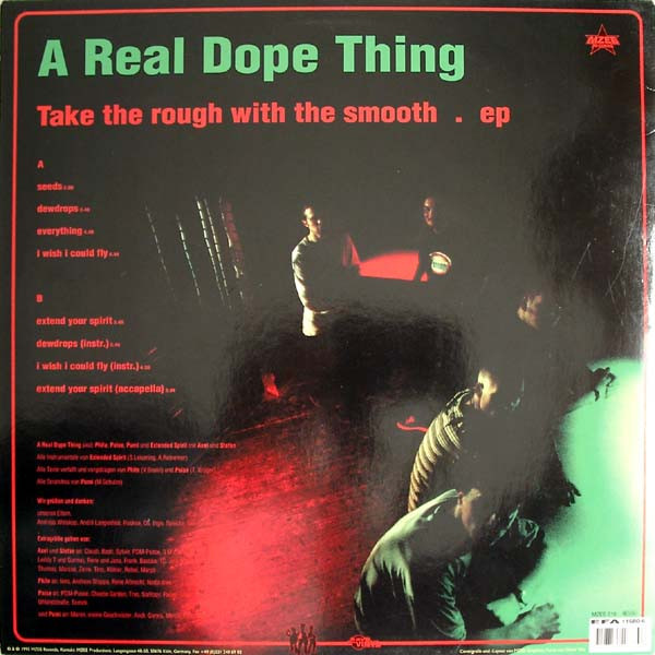 A Real Dope Thing - Take The Rough With The Smooth EP | MZEE Records (MZEE 010) - 2 A Real Dope Thing - Take The Rough With The Smooth EP | MZEE Records (MZEE 010) - 2