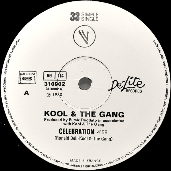 Kool & The Gang - Celebration | Vogue (310902) - 3