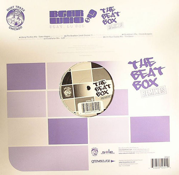 DJ Bear Who ? Feat. Lu Roc - The Beat Box (Remixes) | Dust Traxx (DTX051) - 3