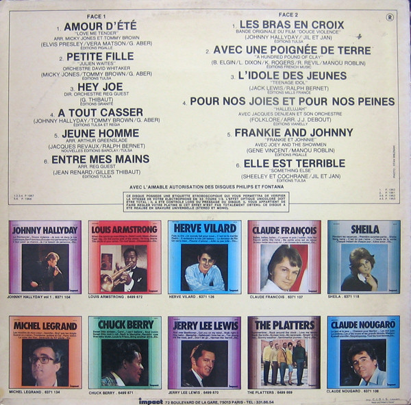 Johnny Hallyday - Johnny Hallyday Volume 2 | Impact (6371 141) - main