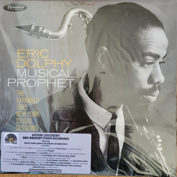 Eric Dolphy - Musical Prophet (The Expanded 1963 New York Studio Sessions) | Resonance Records (HLP-9035) - main Eric Dolphy - Musical Prophet (The Expanded 1963 New York Studio Sessions) | Resonance Records (HLP-9035) - main