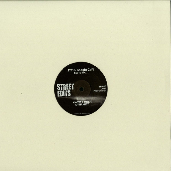 JTT & The Boogie Cafe - Edits Vol 1 | Street Edits (SE-010) - main JTT & The Boogie Cafe - Edits Vol 1 | Street Edits (SE-010) - main
