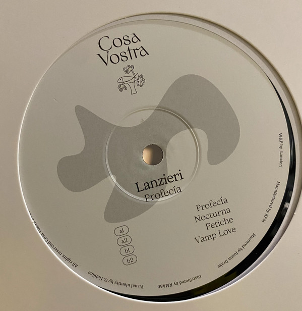 Lanzieri - Profecía | Cosa Vostra (VOSTRA005) - 2 Lanzieri - Profecía | Cosa Vostra (VOSTRA005) - 2