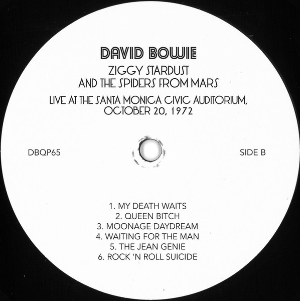 David Bowie - Ziggy Stardust And The Spiders From Mars Live At The Santa Monica Civic Auditorium | DBQP (DBQP65) - 4