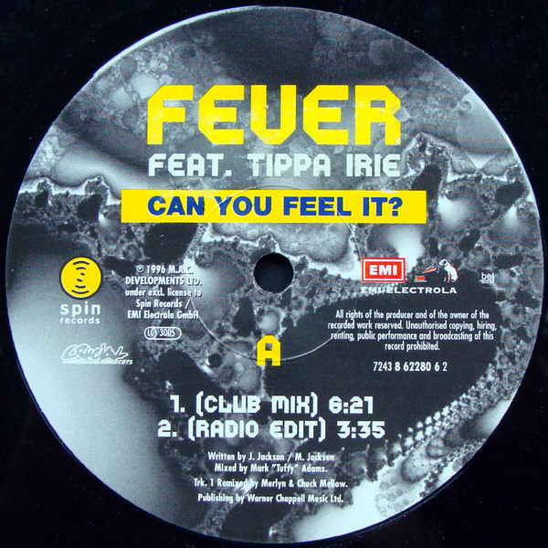 Fever Feat. Tippa Irie - Can You Feel It? | Spin Records (7243 8 62280 6 2) - 2 Fever Feat. Tippa Irie - Can You Feel It? | Spin Records (7243 8 62280 6 2) - 2