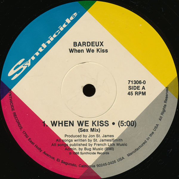 Bardeux - When We Kiss | Synthicide Records (71306-0) - 2 Bardeux - When We Kiss | Synthicide Records (71306-0) - 2