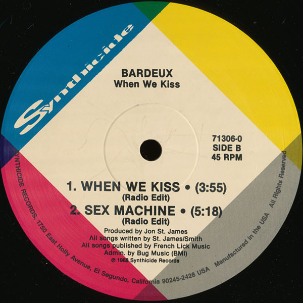 Bardeux - When We Kiss | Synthicide Records (71306-0) - 3 Bardeux - When We Kiss | Synthicide Records (71306-0) - 3