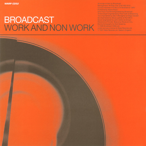 Broadcast - Work And Non Work | Warp Records (WARP CD52)