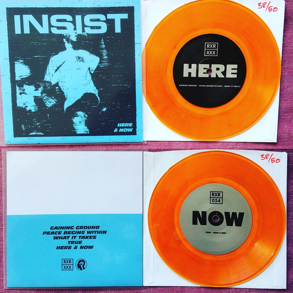 Insist - Here & Now | React! Records (RXR-054) - 3