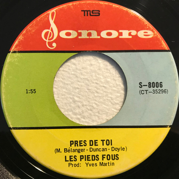 Les Pieds Fous - Ma Vie | Sonore (S-8006) - 2