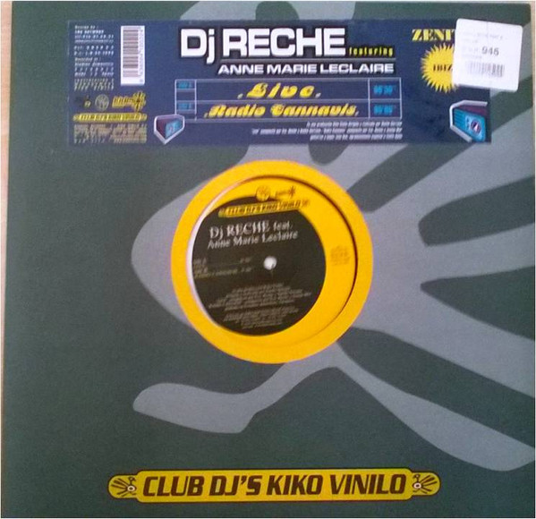 DJ Reche Featuring Anne Marie Leclaire - Zenith Ibiza | Kidesol Records (KDS 022 DJ)