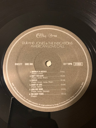 Durand Jones & The Indications - American Love Call | Dead Oceans (DOC177) - 3 Durand Jones & The Indications - American Love Call | Dead Oceans (DOC177) - 3
