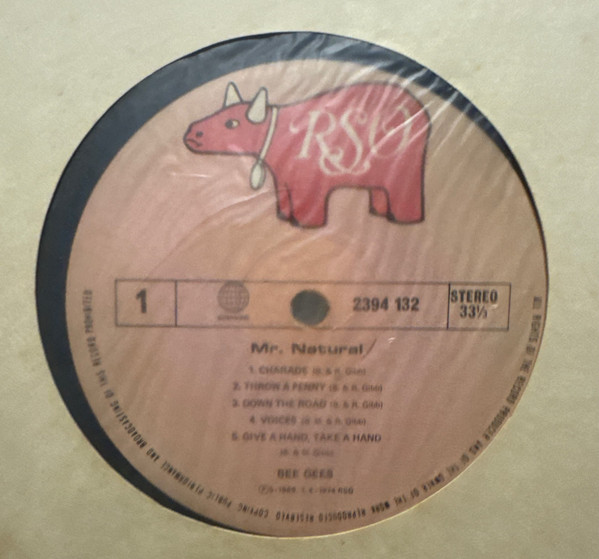Bee Gees - Mr. Natural | RSO (2394 132) - 3